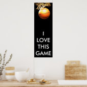 Basketbal Poster - Panoramische Basketbal Posters (Keuken)