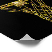 Basketbal prachtig poster (Hoek)