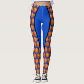Basketbal Print Leggings (Voorkant)