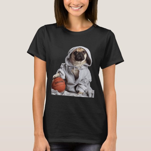 Basketbal Pug Graubart Classic 425 T-shirt (Voorkant)
