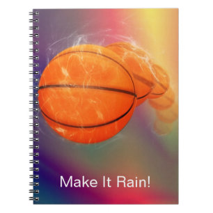 Basketbal Regen Notitieboek