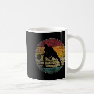 Basketbal -  - Retro Graphic Cool Koffiemok