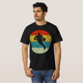 basketbal retro t-shirt (Voorkant volledig)