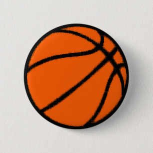 basketbal ronde button 5,7 cm