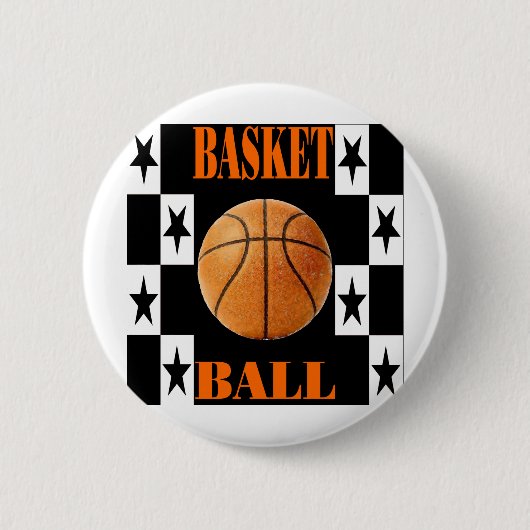 Basketbal Ronde Button 5,7 Cm (Voorkant)