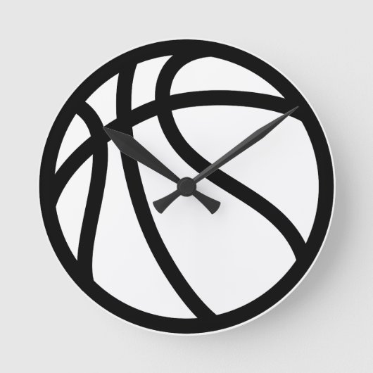 BASKETBAL RONDE KLOK (Voorkant)