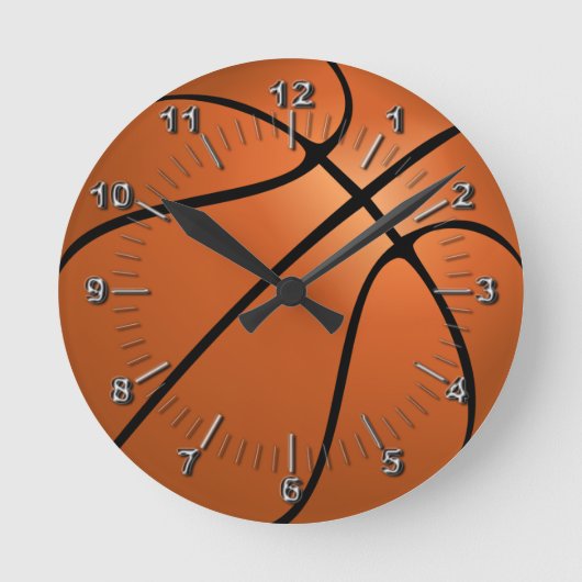 basketbal ronde klok (Voorkant)