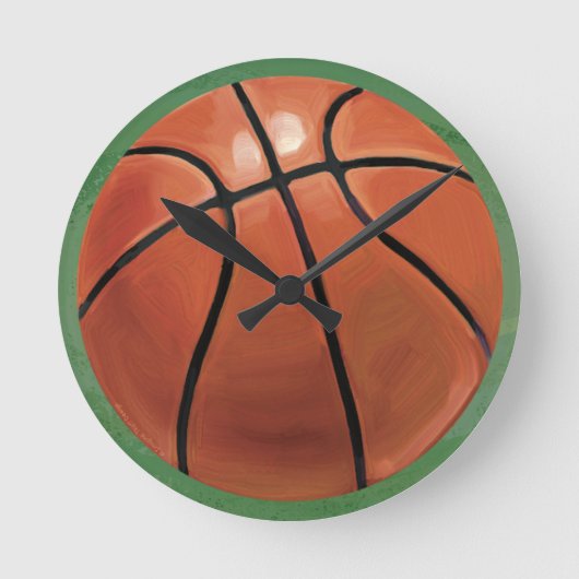 Basketbal Ronde Klok (Voorkant)