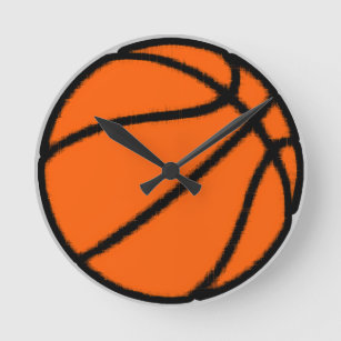basketbal ronde klok