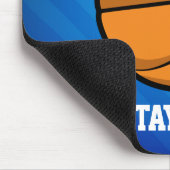 Basketbal; Royal Blue Stripes Muismat (Hoek)