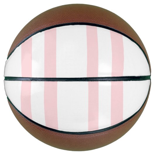 Basketbal Roze & Witte Streep (Voorkant)