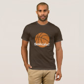 basketbal ruw t-shirt (Voorkant volledig)