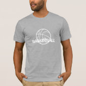 Basketbal ruwe graphics T-Shirt (Voorkant)