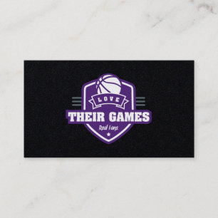 Basketbal Sacramento Kings Jersey Kleur Visitekaartje