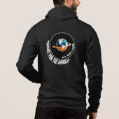 Basketbal | Schieten voor de wereld | Mijn beste w Hoodie (Achterkant)