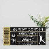 Basketbal Schoenendoos Label Verjaardagsfeest Kaart (Staand voorkant)