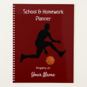 Basketbal - School Planner - HAMbyWG (Voorkant)