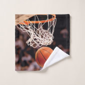 Basketbal scoren bad handdoek (Wasdoekje)