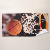 Basketbal scoren badhanddoek (Badhanddoek)