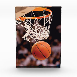 Basketbal scoren fotoblokken