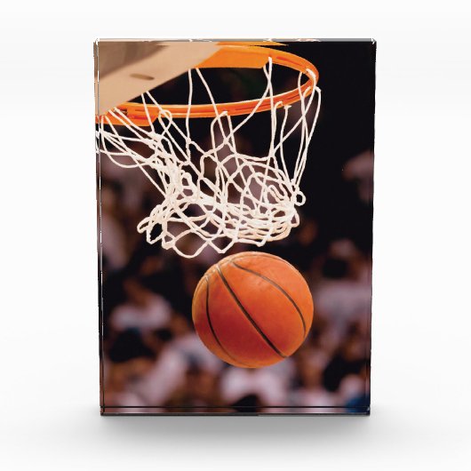 Basketbal scoren fotoblokken (Voorkant)