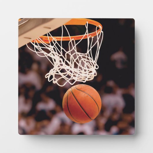 Basketbal scoren fotoplaat (Voorkant)