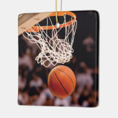Basketbal scoren keramisch ornament (Links)