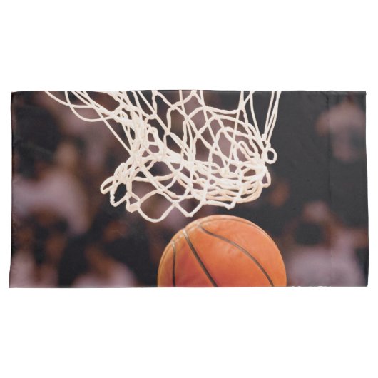 Basketbal scoren kussensloop (Voorkant-Rechts)