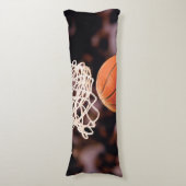 Basketbal scoren lichaamskussen (Voorkant Verticaal)