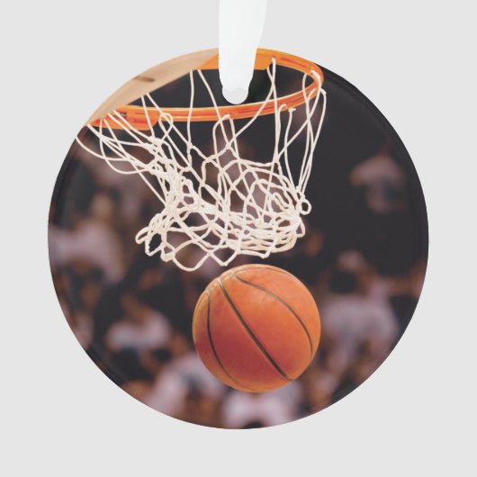 Basketbal scoren ornament (voorkant)