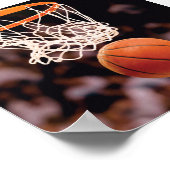 Basketbal scoren poster (Hoek)