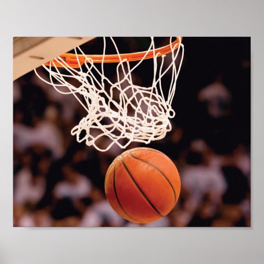 Basketbal scoren poster (Voorkant)
