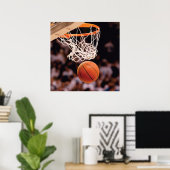 Basketbal scoren poster (Thuiskantoor)