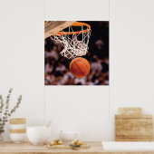 Basketbal scoren poster (Keuken)