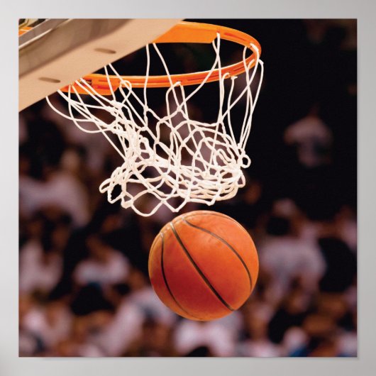 Basketbal scoren poster (Voorkant)