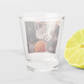 Basketbal scoren shot glas (Achterkant)