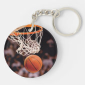 Basketbal scoren sleutelhanger (Achterkant)