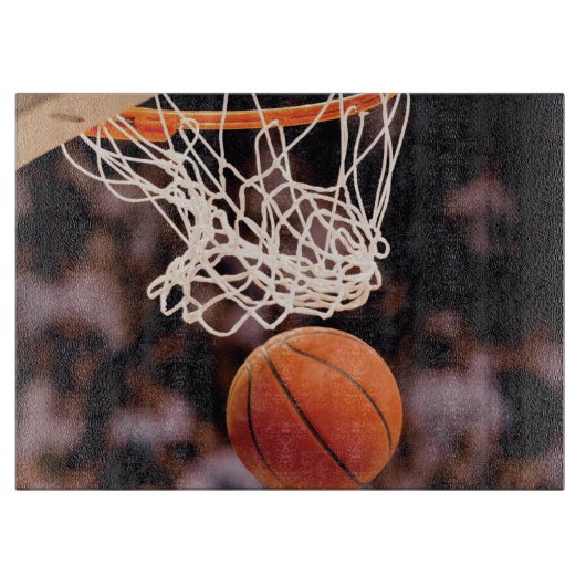 Basketbal scoren snijplank (Voorkant)