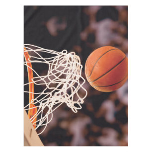 Basketbal scoren tafelkleed