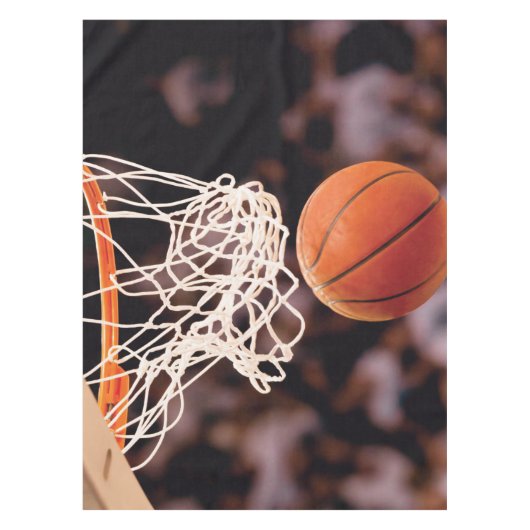 Basketbal scoren tafelkleed (Voorkant)