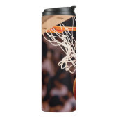 Basketbal scoren thermosbeker (Gedraaid links)