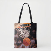 Basketbal scoren tote bag (Voorkant)
