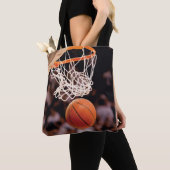 Basketbal scoren tote bag (Dichtbij)