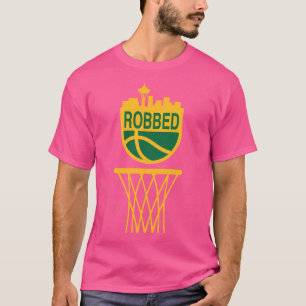 Basketbal Seattle beroofd T-shirt