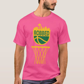 Basketbal Seattle beroofd T-shirt