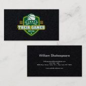 Basketbal Seattle Supersonics Jersey Kleur Visitekaartje (Voorkant / Achterkant)