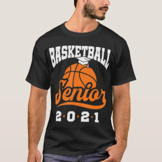 Basketbal Senior 2021 Afstuderen Night Class of 2 T-shirt