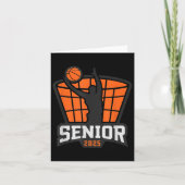 Basketbal Senior 2025 Teams Familie Matching Outfi Kaart (Voorkant)