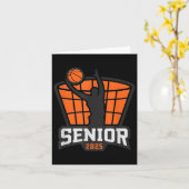 Basketbal Senior 2025 Teams Familie Matching Outfi Kaart (Gele Bloem)