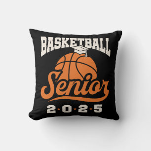 Basketbal Senior Klasse van 2025 Afstuderen Kussen